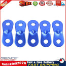 5pcs Quick Knot Anti Slip Aluminum Alloy Tent Wind Rope Buckle Accessory Newly