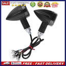 2Pcs Motorcycle Turn Signal Light Brake Stop Lights 12V 13LED Amber
