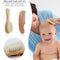 40pcsWooden Shampoo Bath Wool Brush Soft Skin Care Cleaning Brush Care Tool