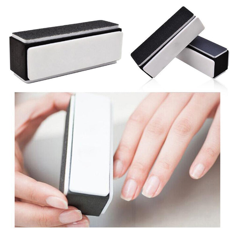 Nail File Buffer Block Sponge Gel Nails Polish Manicure Pedicure Art Tool
