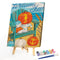 Pumpkin Canvas Paint By Numbers Oil Hand Painted Drawing Kit Home Decorations