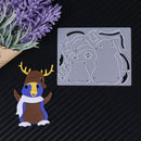 Snowvirtuos Christmas Penguin Boys Joint DIY Scrapbook Embossing Craft Snow