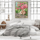 Full Embroidery DIY 14CT Scented Rabbit Stamped Cotton Thread Cross Stitch Kit