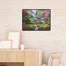 5D Full Round Diamond Painting Castle House Cross Stitch Mosaic Needlework