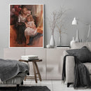 DIY Character Frameless Oil Paint by Numbers Kit Picture Handpainted Home Decor