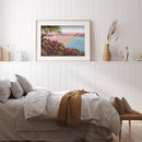 11CT 3 Beach Printed Full Embroidery Sea Sunset Needlework DIY Cross Stitch Kit