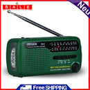 Emergency Outdoor Radio Rechargeable Solar Hand Crank Radio Built-in Speaker