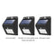 20 LED Outdoor Solar Wall Lighting Courtyard Porch Fence Light Lamp (03)