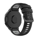 22mm Smart Watch Band for Garmin Forerunner 220 230 Straps (Black Grey) Newly