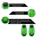 LED Safety Light 2 Pieces Clip on Bike Tail Light for Walking & Bicycle Helme