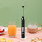 Automatic Milk Coffee Whisk Mixer Electric Egg Beater Kitchen Tool (Black) Newly