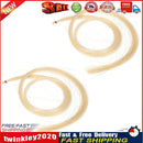 2 Hank Universal Stallion Horse Hair for Violin Bow Stringed Instruments  Newly