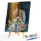 Paint By Numbers for Adults Beginner Elegant Girl Back Home Wall Bedroom Deco