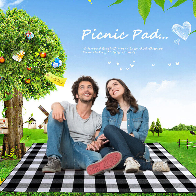 Camping Picnic Mat Waterproof Mattress Outdoor Hiking Beach Foldable Blanket