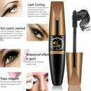 Drying Voluminous Fiber Lashes Extension Eye Makeup Tool 4D Silk Fiber Mascara