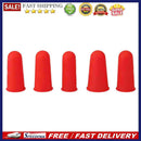 Anti-slip Hot Glue Gun Finger Caps Silicone Finger Cover Sleeve (Red 5pcs)