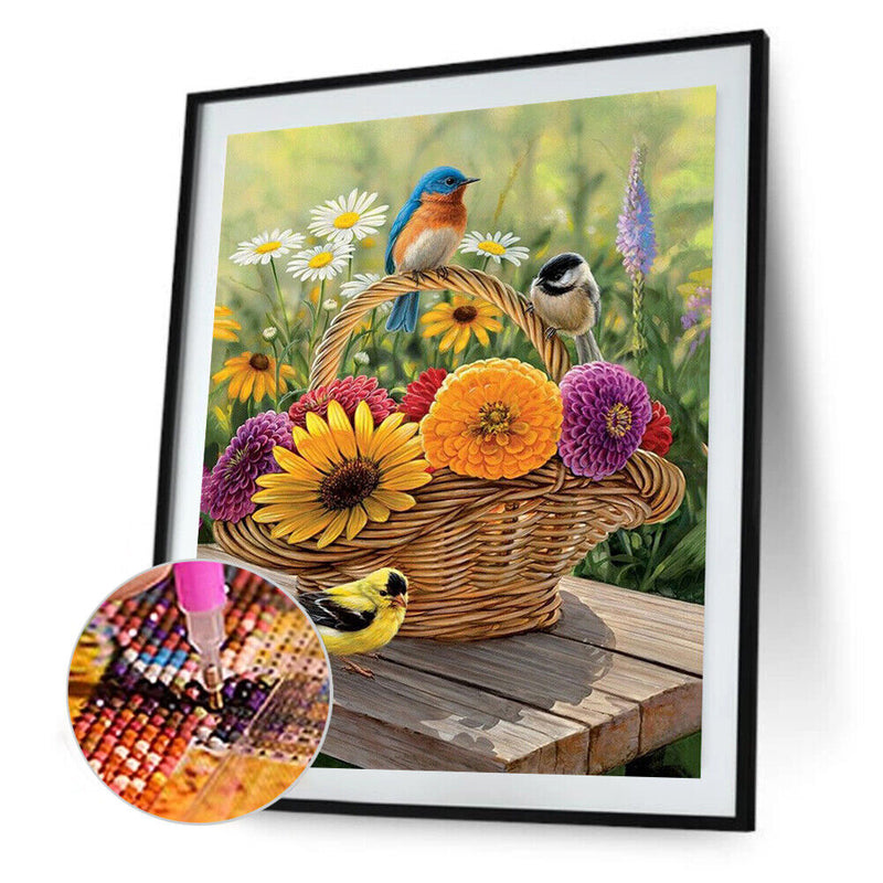 DIY Diamond Painting Cartoon Full Round Drill Mosaic Art Picture Rhinestone