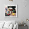 Hand Painted on Canvas DIY Sewing Machine Oil Paint By Numbers Drawing Kit