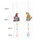 2pcs Crystal Wind Chimes Diamond Hanging Light Catcher Home Decor (ZH012)