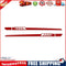 2pcs Car Side Body Vinyl Decals Long Stripe Stickers for Mercedes-Benz(Red)
