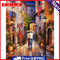 Couple in Alley Oil Paint By Numbers Kit DIY Decoration Gift Wall Art Picture