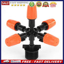 5 Head Micro Drip Irrigation Atomization Nozzle Adjustable Water Control Spra