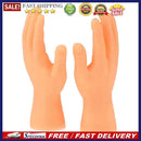 1 Pair Soft Plastic Safety Small Simulation Hands Puppet Pet Interactive To
