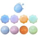 4pcs Water Bomb Splash Balls Silicone Pool Water Balloons (Hamburger Mixed)