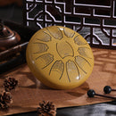 6"" 11 Tune Steel Tongue Drum Kit with Mallets Drumstick Finger Cots Carrying