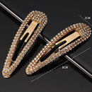 Shining Crystal Snap Clip Snap Hairpin Hair Pins Hair Barrette Hair Clips