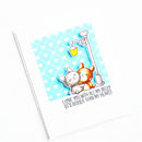 Hug Cat Silicone Stamp Metal Cutting Dies Paper Card for Photo Album (A) Newly