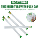Fishing Floats Tube Transparent Bobbers Fishing Buoys Tackle (4.5x50cm) Newly