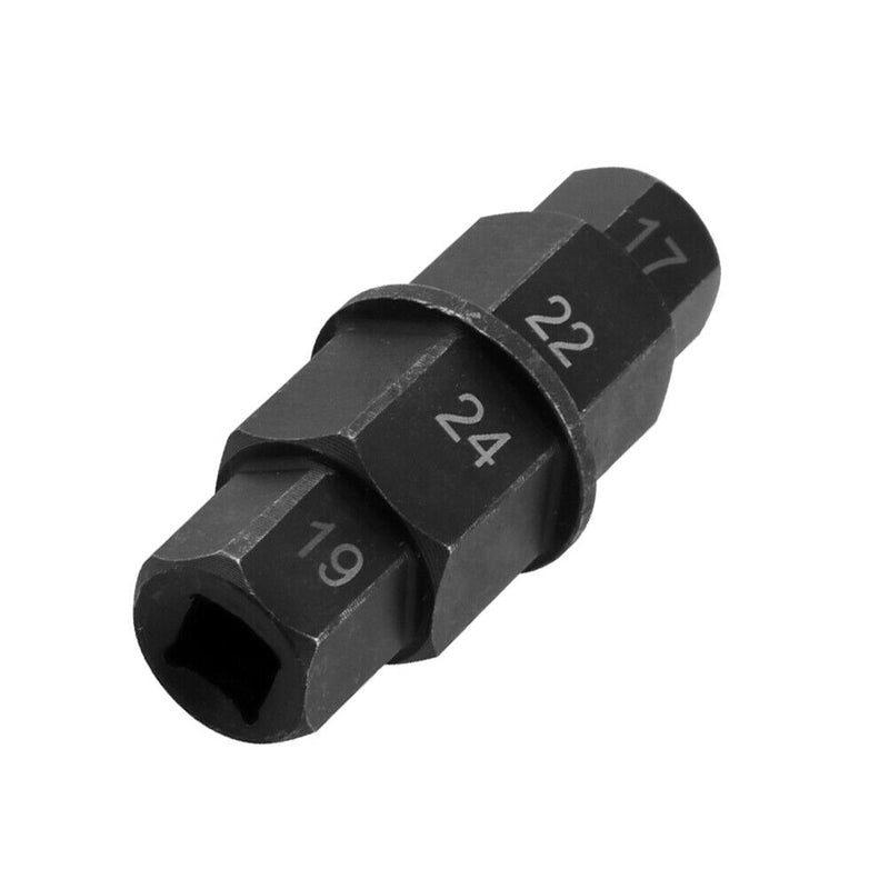 4 in 1 17mm 19mm 22mm 24mm Motorcycle Front Axle Spindle Hex Allen Key Socket