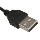 Practical USB 2.0 Male To Male Double Male Data Transfer Charger C7P5 Cord Q5V2