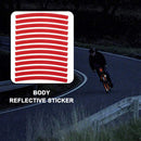 #A Mountain Bike Wheel Hub Reflective Stickers Luminous Bicycle Tire Rim Decals