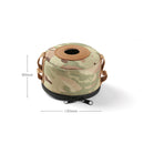 Outdoor Gas Tank Case Anti-Fall Gasoline Canister Protective Cover Camo (S)