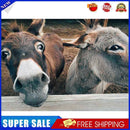 5D DIY Smile Donkey Full Round Drill Diamond Painting Art Embroidery Home Decor