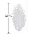 10pcs Feather Feather Elegant Fluffy Ostrich Feather Wedding Party Room DIY Decor