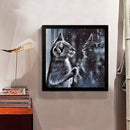 Cat-5D DIY Complete Round Diamond Painting Embroidery Set Cross Stitch Mosaic