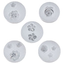 Pendant Accessories Hairpin Clay Moulds Silicone Rose Flowers Mold Crystal Glue