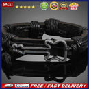 Trendy Guitar Shape Girl Boy Braid Bracelet String Band Bangle Black