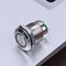 12mm 3V Waterproof Metal Button Auto-Reset Switch with LED Light(Green)