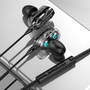 A4 In-Ear Headphone 3.5mm Plug Ergonomic Wired Earphones for Phone (Black) Newly