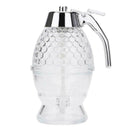 Elegant Crystal Honey Syrup Juice Dispenser Avoid Sticky Accessory Kitchen D8G0