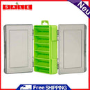 Fishing Bait Hook Storage Box Mini Double-Sided Fishing Tackle Organizer Case
