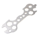 15 in 1 Bicycle Wrench 5-17mm Bicycle Spoke Wrench Steel Install Repair Tool Kit