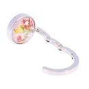 Portable Handbag Hook Foldable Desk Bag Purse Metal Holder Hanger Gifts(A) Newly