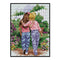 14CT Full Cross Stitch Good Friends Stamped DIY Embroidery Home Decoration Gifts