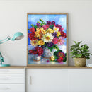 5D DIY Flower Special Shaped Diamond Painting Cross Stitch Kits Bedroom Wall Art