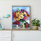 5D DIY Flower Special Shaped Diamond Painting Cross Stitch Kits Bedroom Wall Art